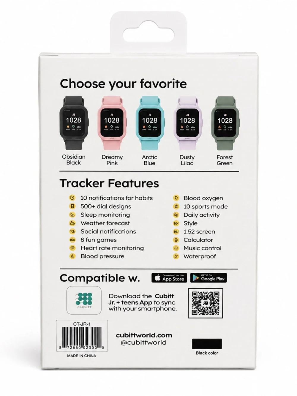 Jr. Gen 2 Kids Smartwatch — Black
